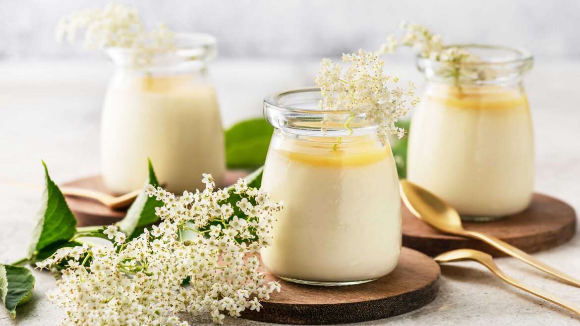 Bezgova panakota z limono