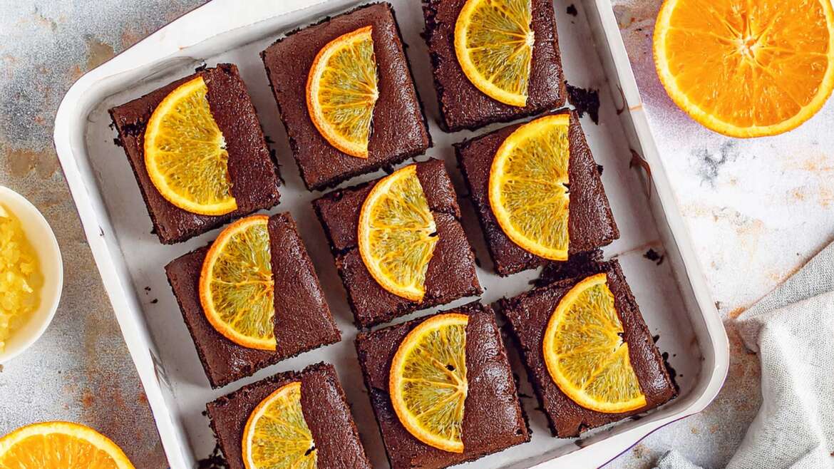 Browniji s pomarančo