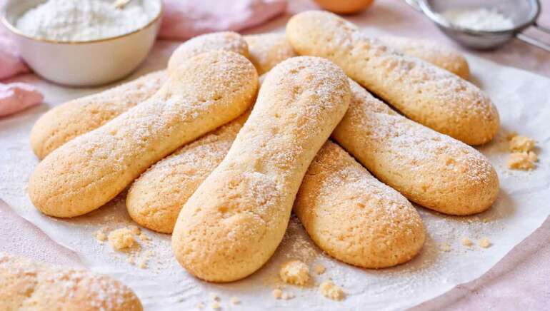 Domači savoiardi (ladyfingers)