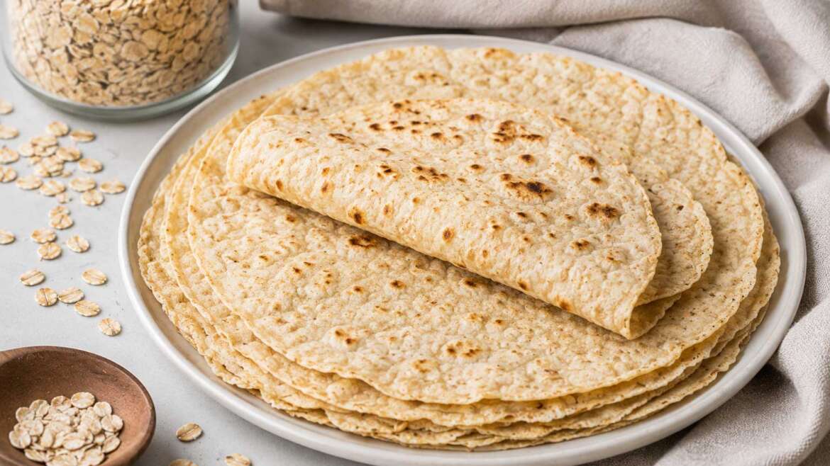 Enostavne domače ovsene tortilje