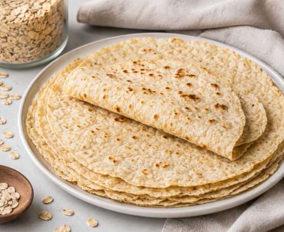 Enostavne domače ovsene tortilje