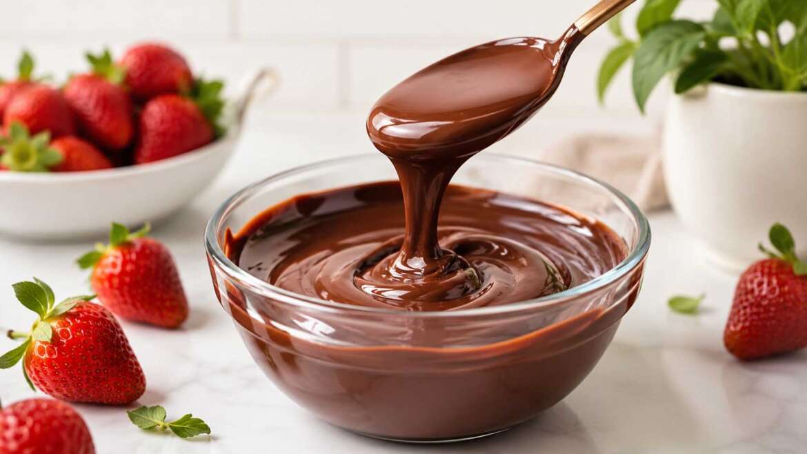 Veganski čokoladni ganache